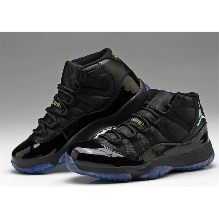 jordan retro 11 noir et bleu